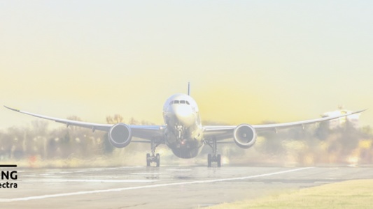 Avion au décollage