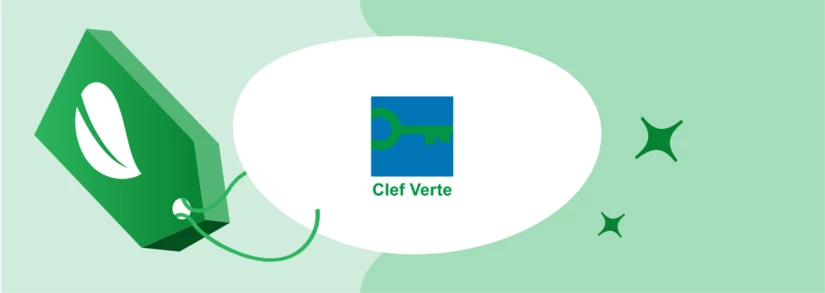 label clef verte